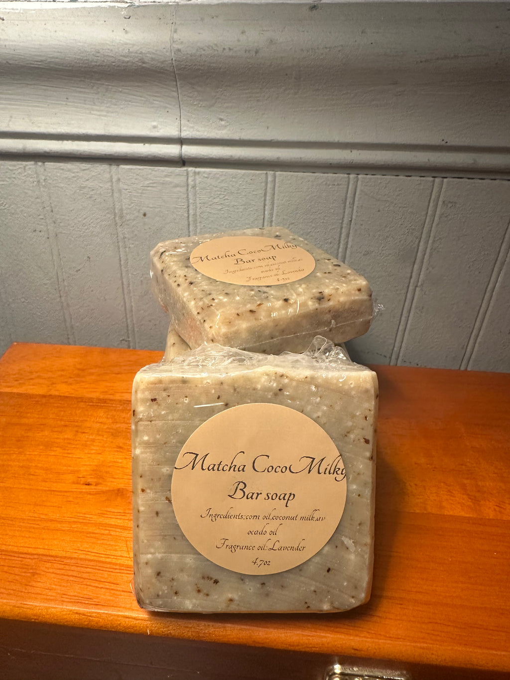 Matcha CocoMilky Bar soap