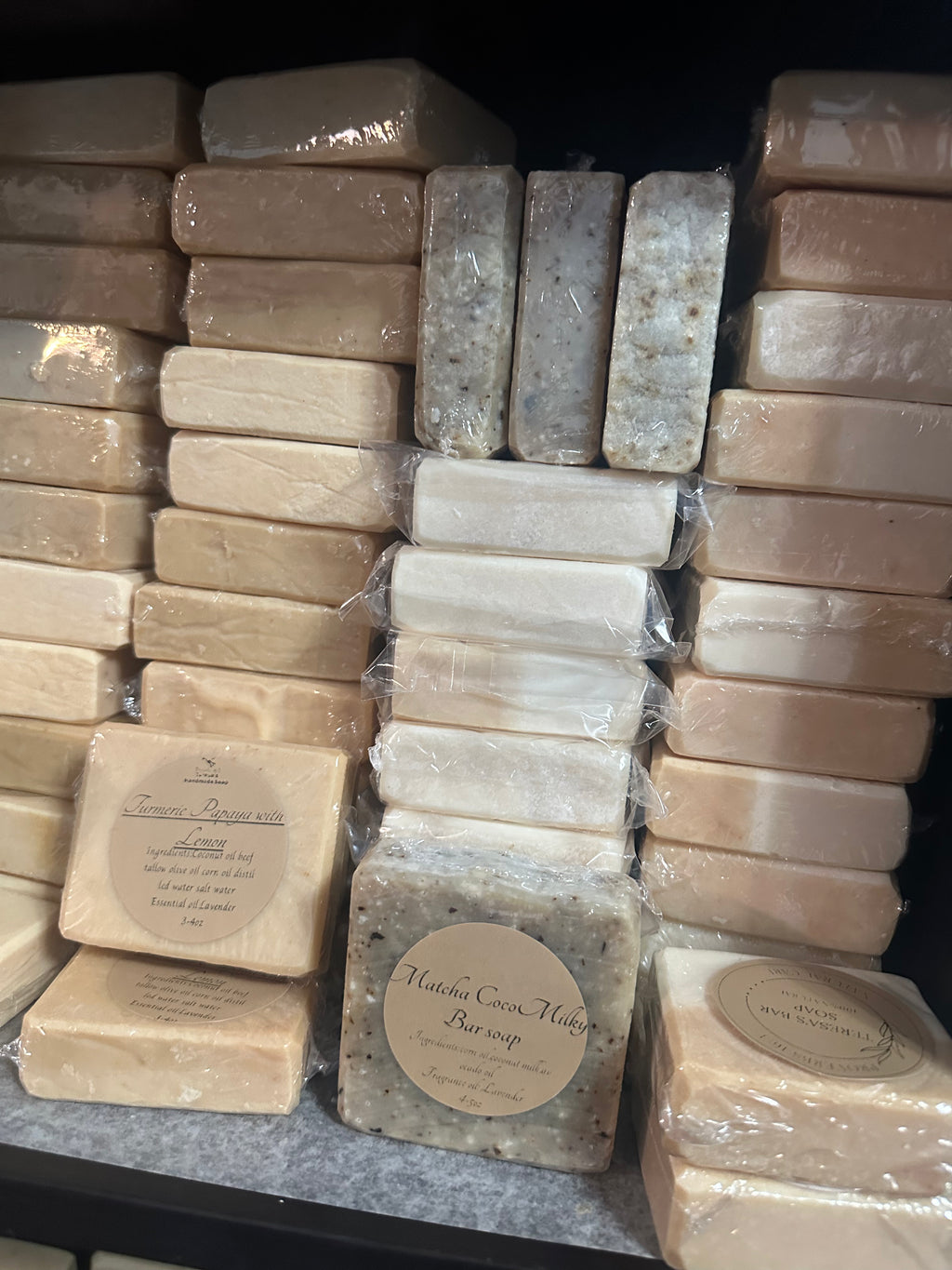 Matcha CocoMilky Bar soap