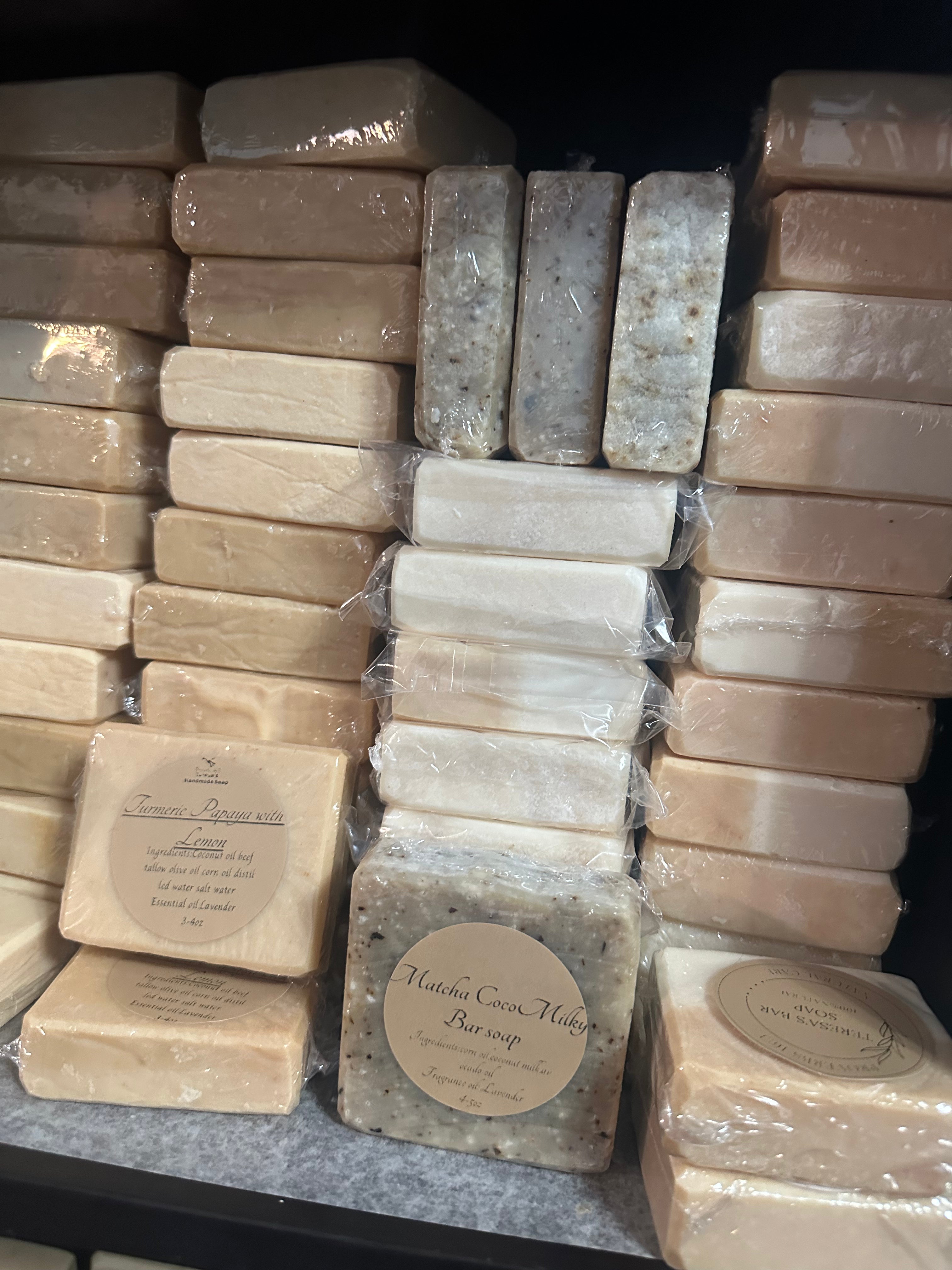 Matcha CocoMilky Bar soap