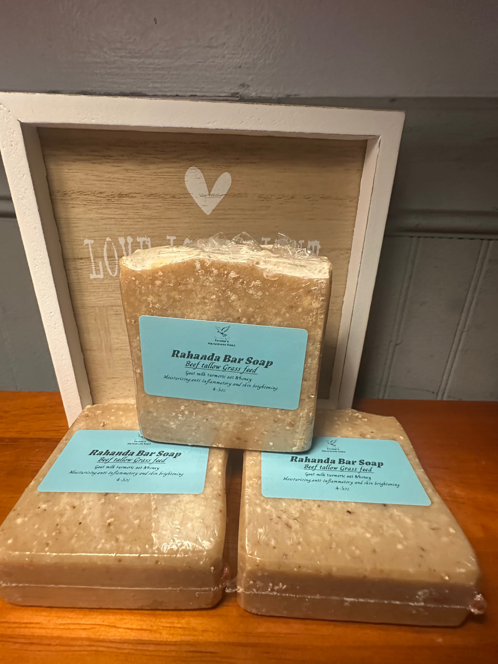 Rahanda Bar Soap (Beef tallow grass feed)